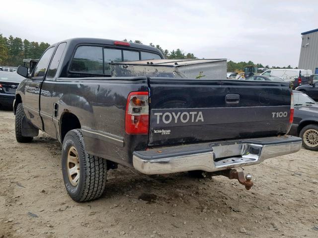 JT4UN22DXT0021537 - 1996 TOYOTA T100 XTRAC BLACK photo 3