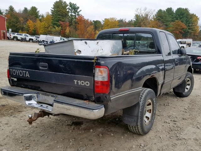 JT4UN22DXT0021537 - 1996 TOYOTA T100 XTRAC BLACK photo 4