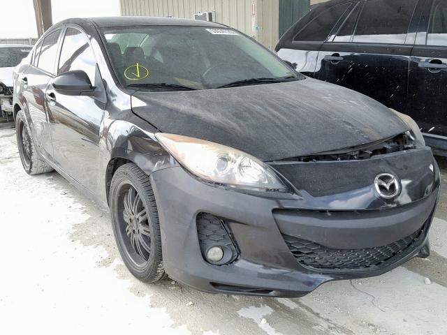 JM1BL1TF0D1766963 - 2013 MAZDA 3 I BLACK photo 1