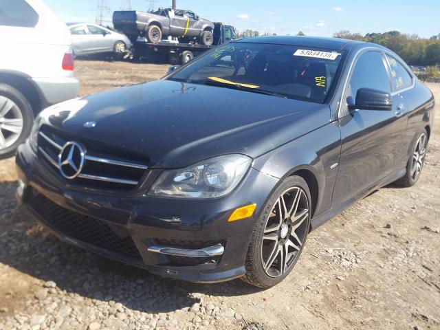 WDDGJ4HB7DG002310 - 2013 MERCEDES-BENZ C 250 CHARCOAL photo 2