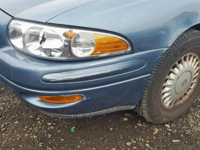 1G4HR54K0YU207098 - 2000 BUICK LESABRE LI BLUE photo 9