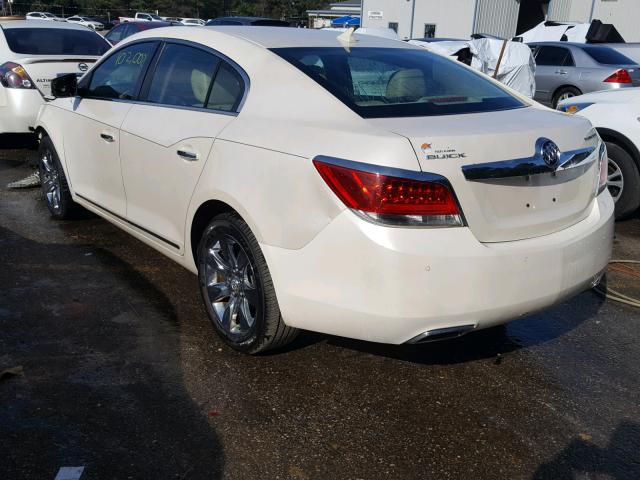 1G4GD5E34CF122909 - 2012 BUICK LACROSSE P WHITE photo 3