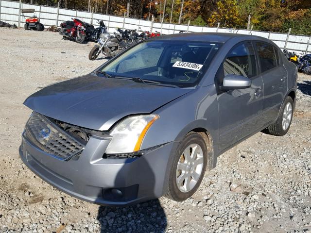 3N1AB61E77L664260 - 2007 NISSAN SENTRA 2.0 GRAY photo 2