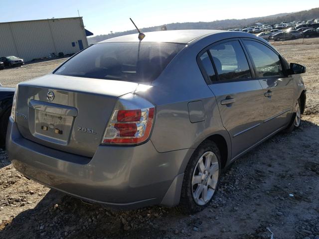 3N1AB61E77L664260 - 2007 NISSAN SENTRA 2.0 GRAY photo 4