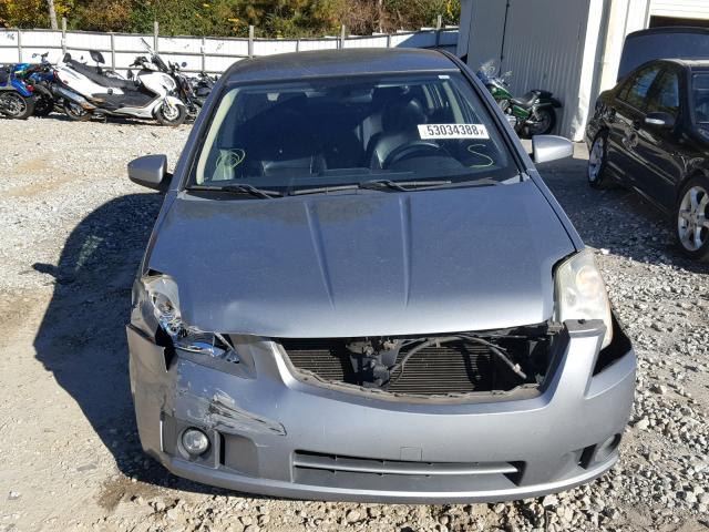 3N1AB61E77L664260 - 2007 NISSAN SENTRA 2.0 GRAY photo 9