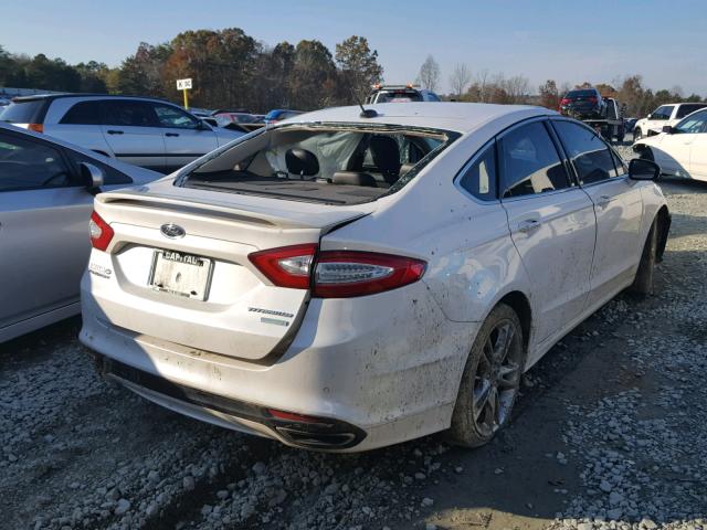 3FA6P0K95GR311151 - 2016 FORD FUSION TIT WHITE photo 4