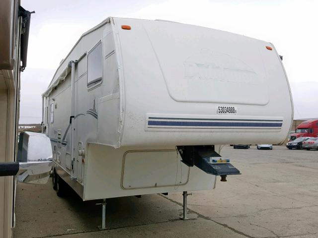 47CFW0N253P606536 - 2003 DCHM TRAILER WHITE photo 1