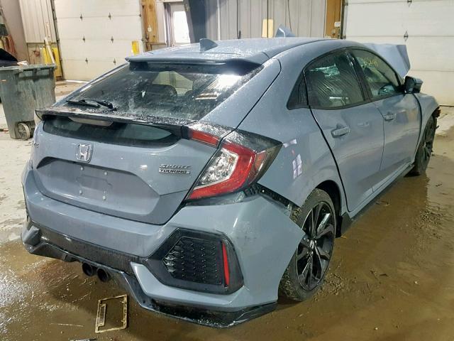 SHHFK7H93HU231857 - 2017 HONDA CIVIC SPOR BLUE photo 4