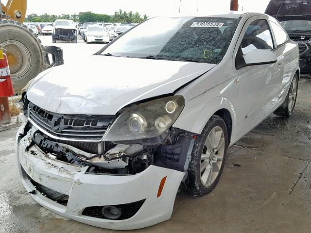 W08AT271385043423 - 2008 SATURN ASTRA XR WHITE photo 2