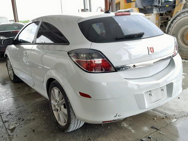 W08AT271385043423 - 2008 SATURN ASTRA XR WHITE photo 3