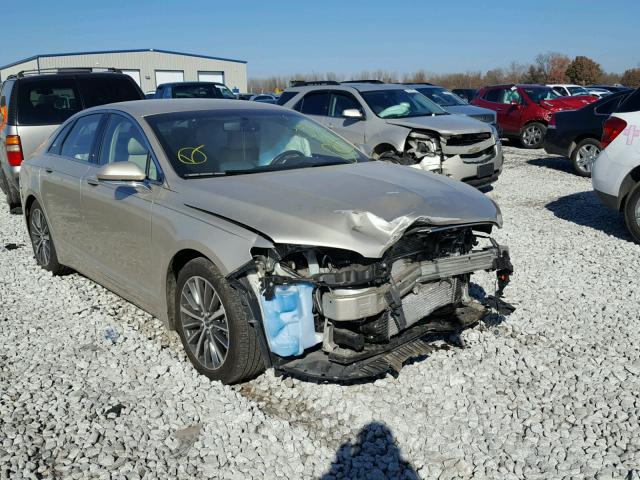 3LN6L5A9XHR655592 - 2017 LINCOLN MKZ PREMIE TAN photo 1