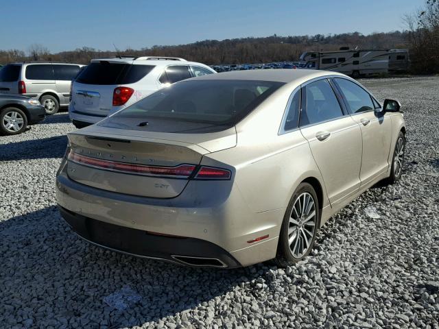 3LN6L5A9XHR655592 - 2017 LINCOLN MKZ PREMIE TAN photo 4