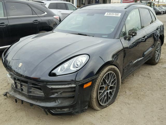 WP1AB2A59FLB58945 - 2015 PORSCHE MACAN S BLACK photo 2