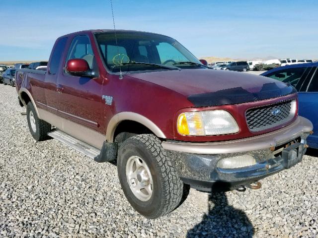 2FTZX18W5WCB00971 - 1998 FORD F150 RED photo 1