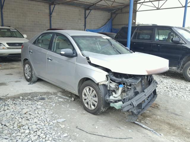 KNAFU4A22A5836870 - 2010 KIA FORTE EX SILVER photo 1