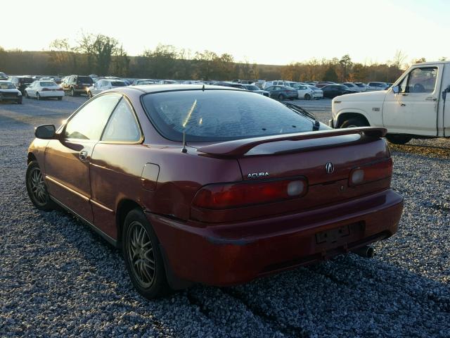 JH4DC4450XS003838 - 1999 ACURA INTEGRA LS BURGUNDY photo 3