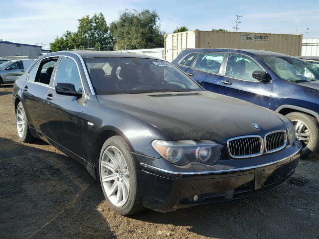 WBAGN63483DR11687 - 2003 BMW 745 LI BLACK photo 1