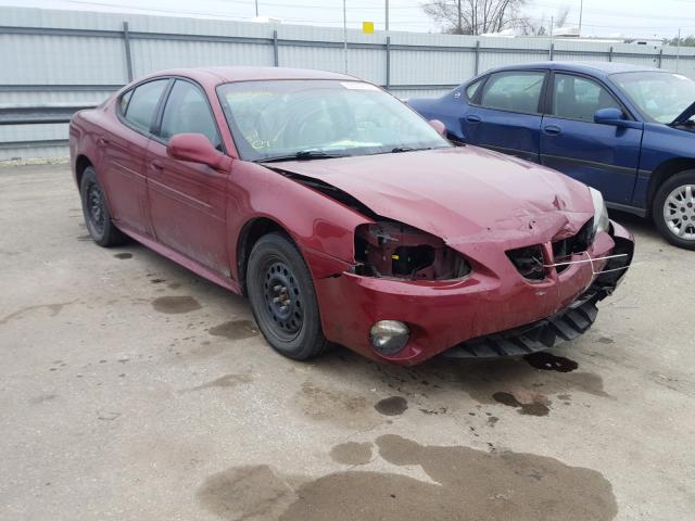 2G2WP522841340934 - 2004 PONTIAC GRAND PRIX RED photo 1