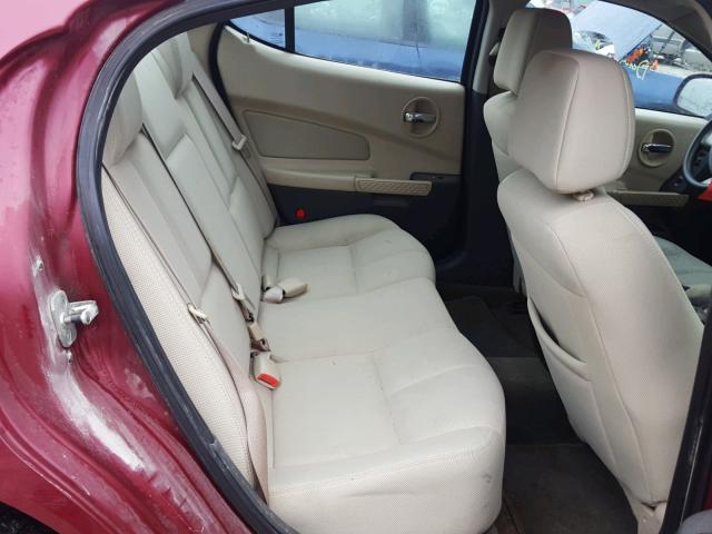 2G2WP522841340934 - 2004 PONTIAC GRAND PRIX RED photo 6