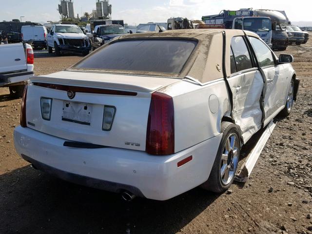 1G6DC67A350155551 - 2005 CADILLAC STS WHITE photo 4