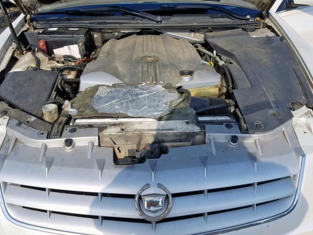 1G6DC67A350155551 - 2005 CADILLAC STS WHITE photo 7