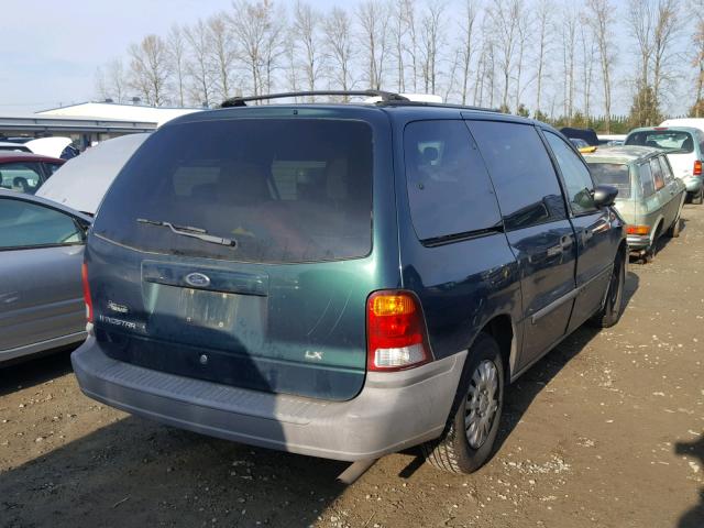 2FMZA5149YBC50118 - 2000 FORD WINDSTAR L GREEN photo 4