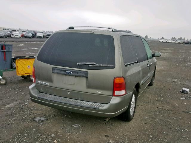 2FMZA51493BB45412 - 2003 FORD WINDSTAR L GREEN photo 4