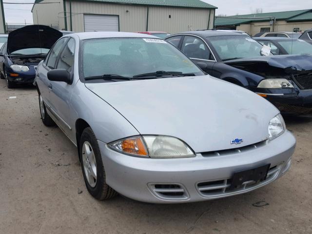 1G1JC524427473377 - 2002 CHEVROLET CAVALIER B SILVER photo 1