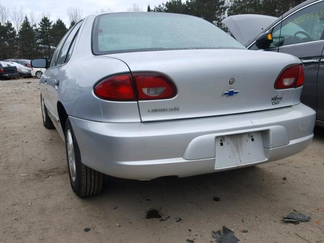 1G1JC524427473377 - 2002 CHEVROLET CAVALIER B SILVER photo 3