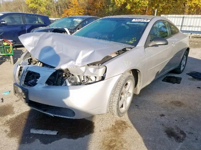 1G2ZH158464172199 - 2006 PONTIAC G6 GT SILVER photo 2