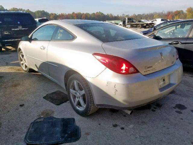 1G2ZH158464172199 - 2006 PONTIAC G6 GT SILVER photo 3