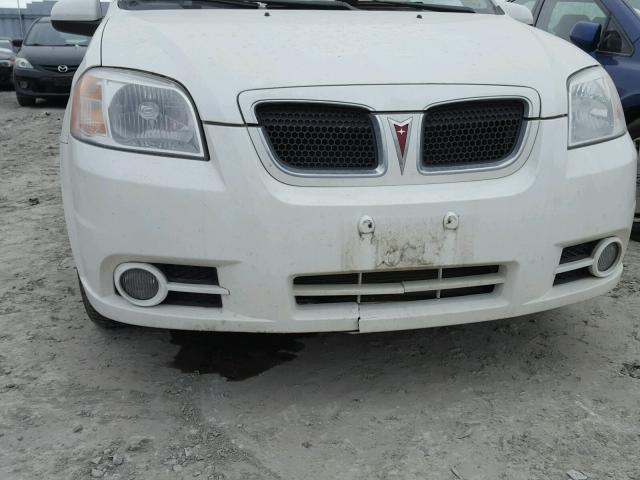 KL2TW55668B265479 - 2008 PONTIAC WAVE SE WHITE photo 9