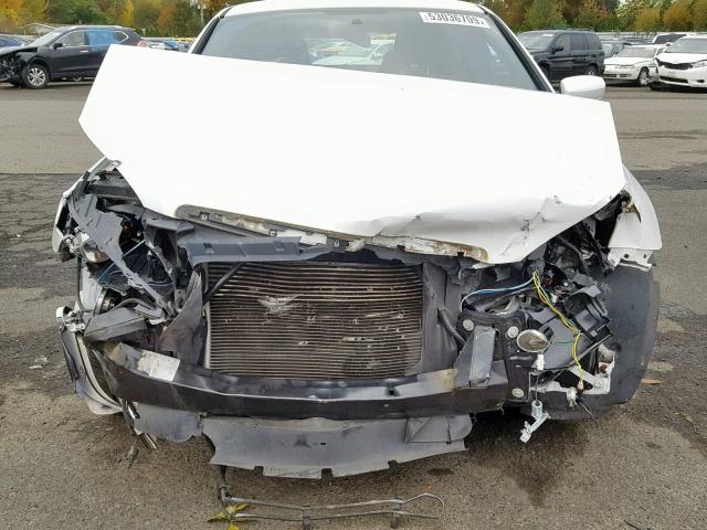 1C3CCBAB8DN706100 - 2013 CHRYSLER 200 LX WHITE photo 9