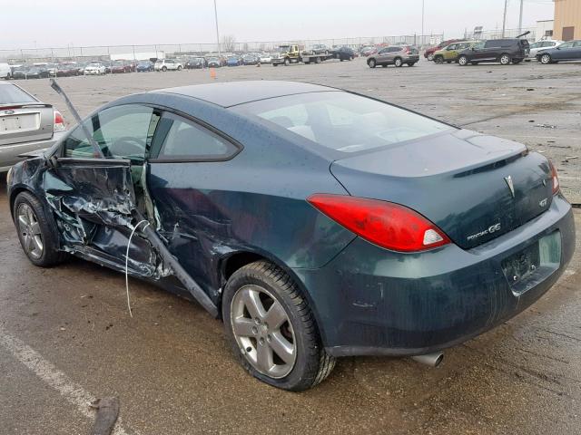 1G2ZH158764147295 - 2006 PONTIAC G6 GT GREEN photo 3