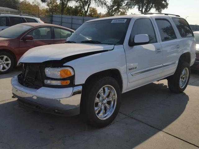 1GKEK13V64J331442 - 2004 GMC YUKON WHITE photo 2