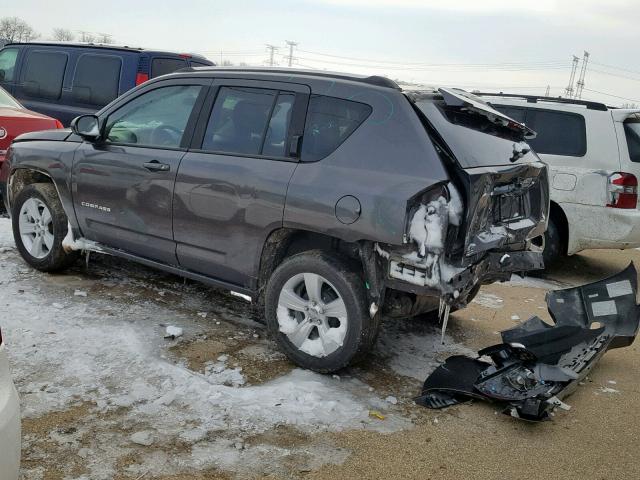 1C4NJCBB6ED818271 - 2014 JEEP COMPASS SP ნაცრისფერი ფოტო 3