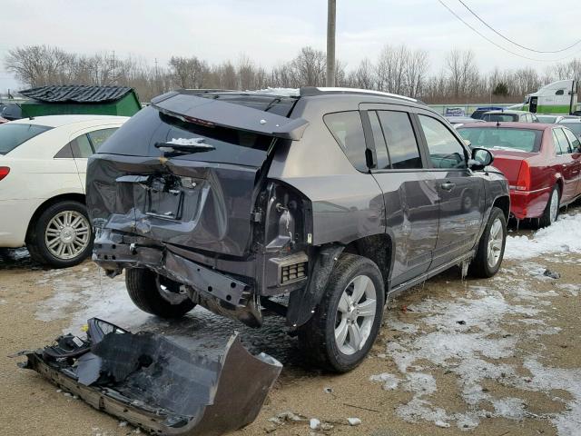 1C4NJCBB6ED818271 - 2014 JEEP COMPASS SP ნაცრისფერი ფოტო 4