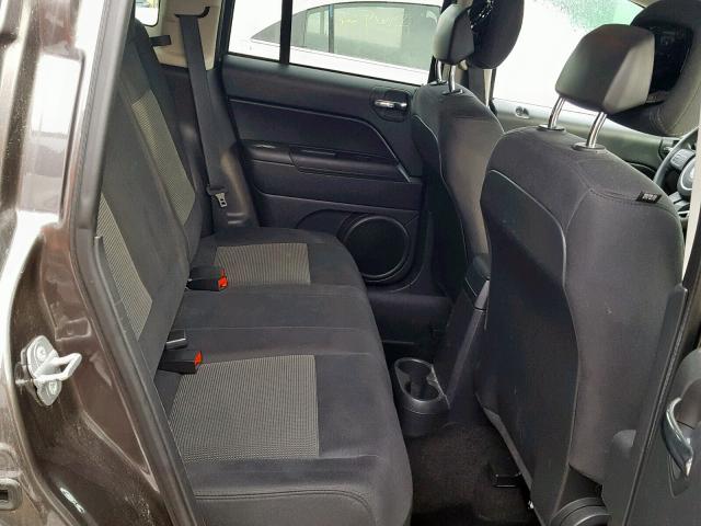 1C4NJCBB6ED818271 - 2014 JEEP COMPASS SP ნაცრისფერი ფოტო 6