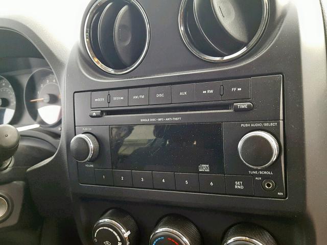 1C4NJCBB6ED818271 - 2014 JEEP COMPASS SP ნაცრისფერი ფოტო 9