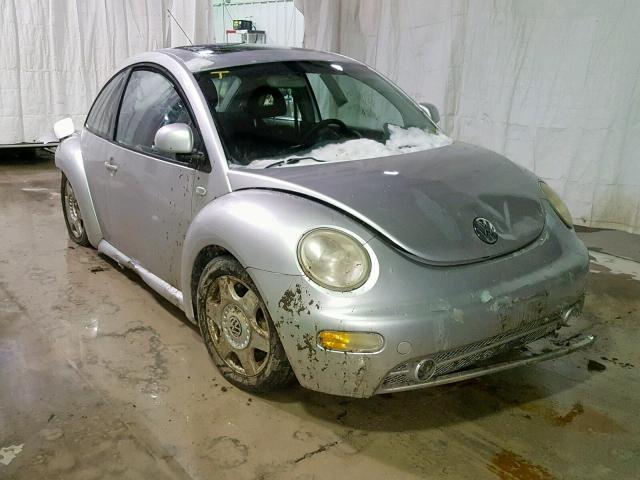 3VWCC21C1YM477972 - 2000 VOLKSWAGEN NEW BEETLE SILVER photo 1