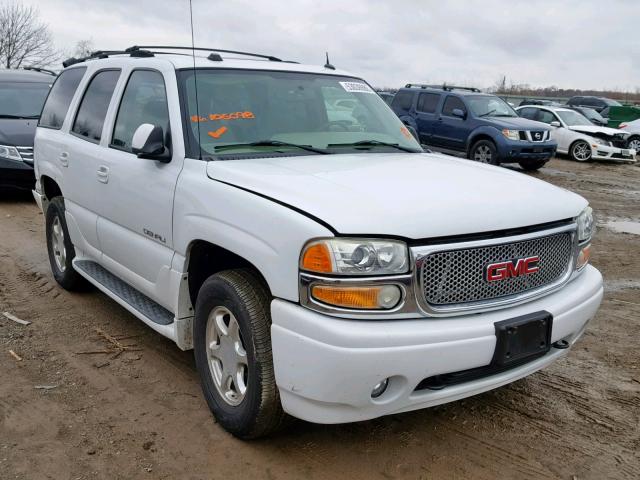 1GKEK63U25J106098 - 2005 GMC YUKON DENA WHITE photo 1