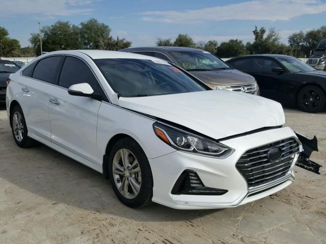 5NPE34AF8JH644809 - 2018 HYUNDAI SONATA SPO WHITE photo 1