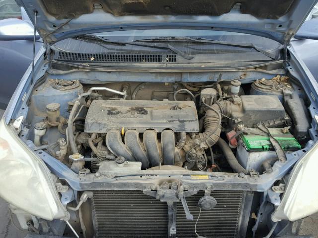 2T1KR32E63C045172 - 2003 TOYOTA COROLLA MA BLUE photo 7