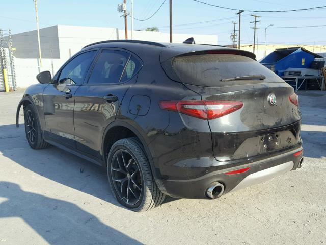 ZASFAKNN4J7C21236 - 2018 ALFA ROMEO STELVIO TI BLACK photo 3