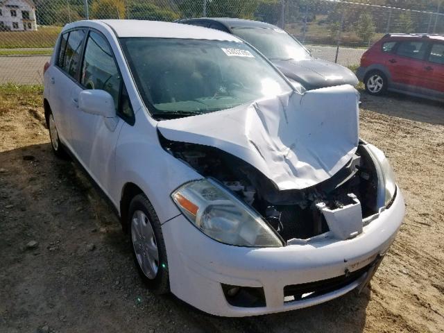 3N1BC13E09L360823 - 2009 NISSAN VERSA S WHITE photo 1