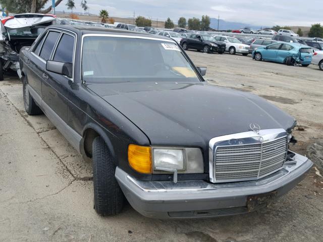 WDBCA35D3GA249340 - 1986 MERCEDES-BENZ 420 SEL BLACK photo 1