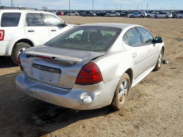 2G2WP552271203679 - 2007 PONTIAC GRAND PRIX SILVER photo 4