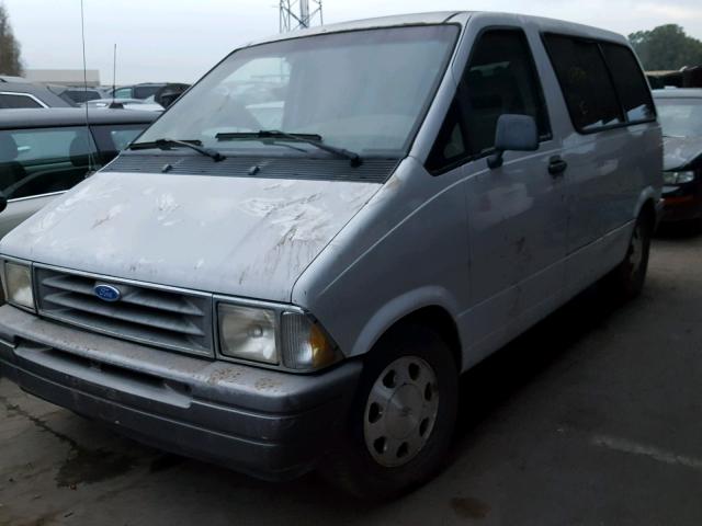 1FMCA11U5SZB53680 - 1995 FORD AEROSTAR WHITE photo 2