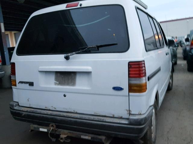 1FMCA11U5SZB53680 - 1995 FORD AEROSTAR WHITE photo 4