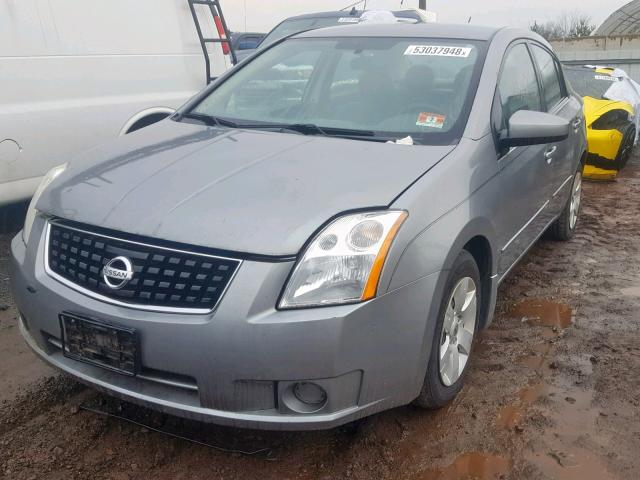 3N1AB61E08L625124 - 2008 NISSAN SENTRA 2.0 SILVER photo 2